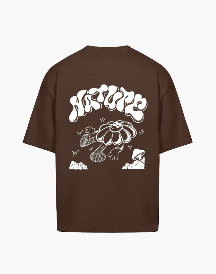 Oversized graphic printed t-shirt