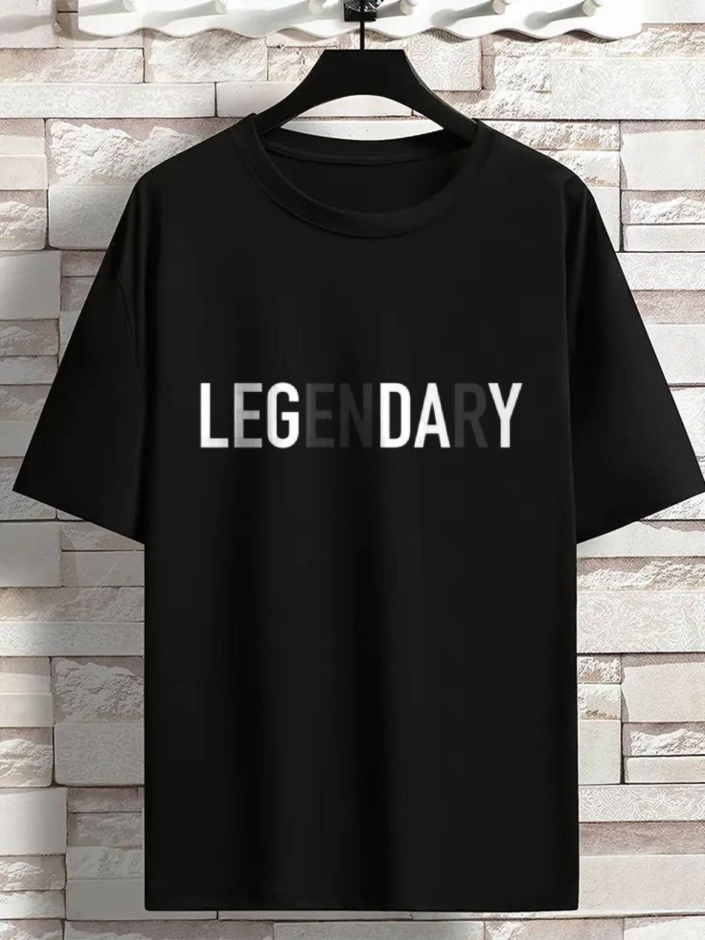 Printed oversized gym t-shirt for men