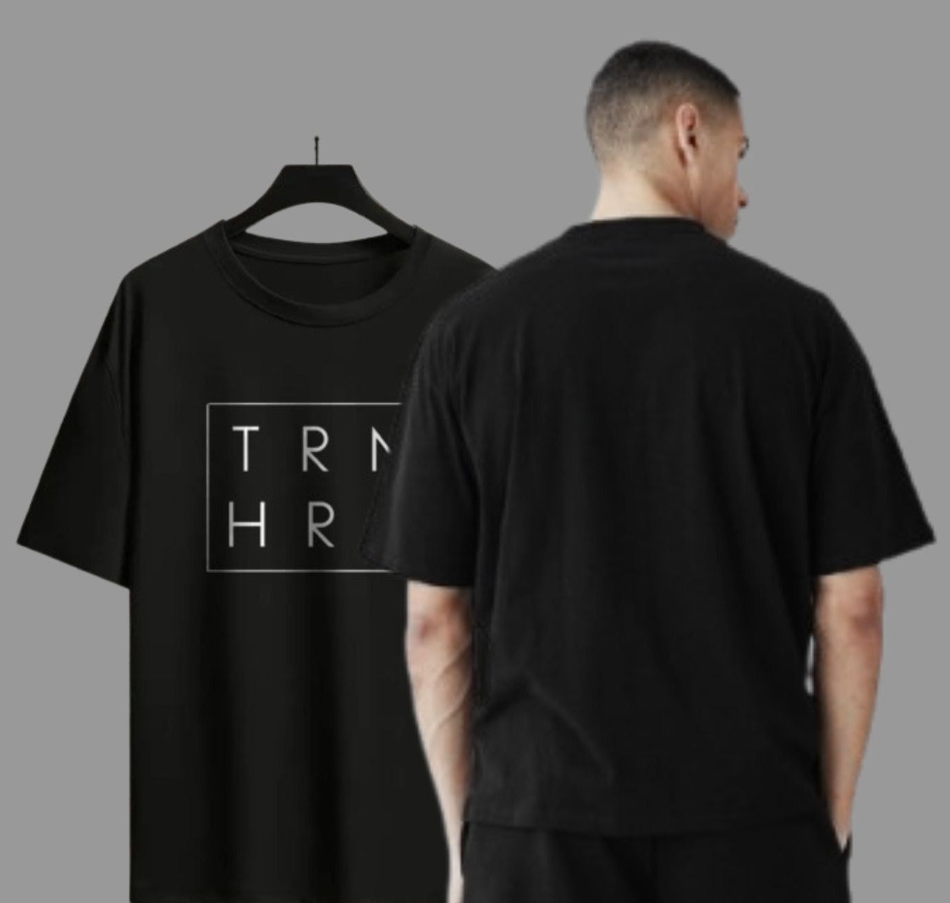 Oversized printed t-shirt gym edition for men