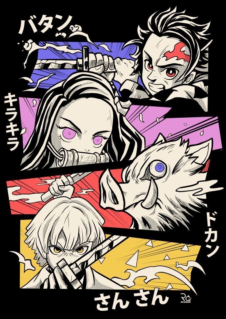 Printed graphic oversized anime t-shirt (unisex)