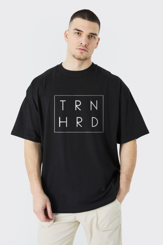 Oversized printed t-shirt gym edition for men