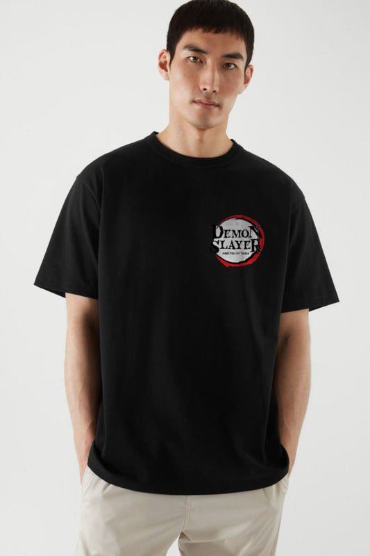 Printed graphic oversized anime t-shirt (unisex)