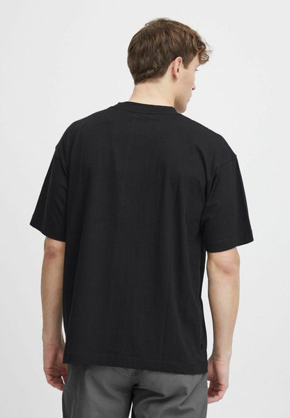 Black oversized cute cartoon printed t-shirt (Unisex)